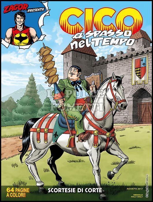 ZAGOR ALBO GIGANTE #     6 - CICO A SPASSO NEL TEMPO 3: SCORTESIE DI CORTE